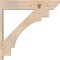 Ekena Millwork Merced Slat Smooth Outlooker, Douglas Fir, 7 1/2"W x 36"D x 36"H OUT08X36X36MRC06SDF - alternate 4